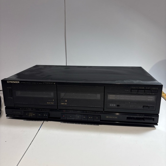 Pioneer Stereo Cassette Deck Model CT-W300 - Untested